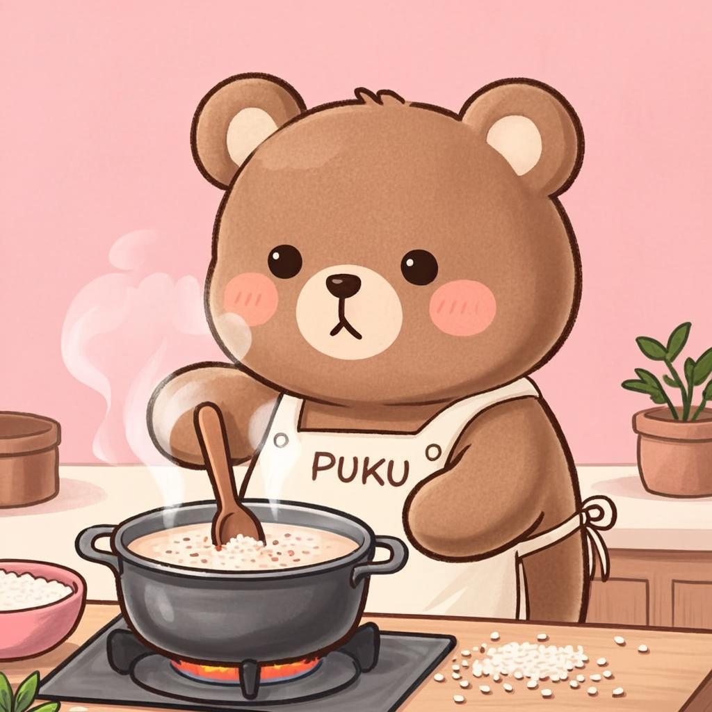 Puku 第3話 はじめてのお料理 の挿絵