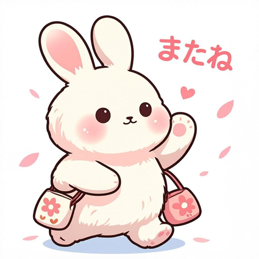 またね